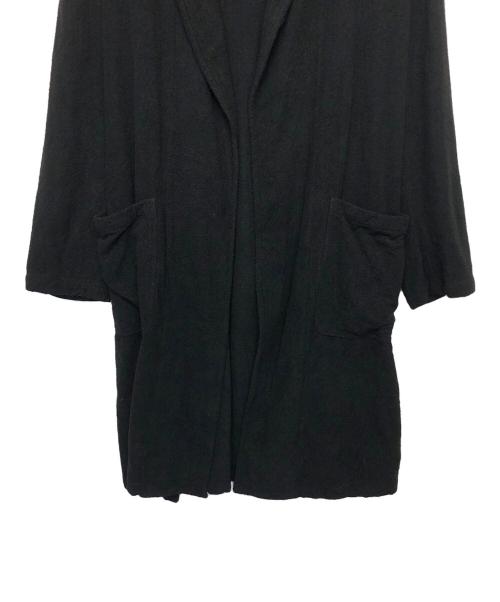 COMOLI（コモリ）COMOLI (コモリ) SILK PILE ROBE COAT ブラック サイズ:3の古着・服飾アイテム
