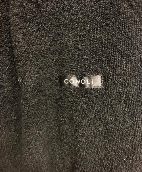 COMOLI（コモリ）COMOLI (コモリ) SILK PILE ROBE COAT ブラック サイズ:3の古着・服飾アイテム