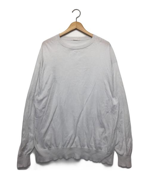 COMOLI（コモリ）COMOLI (コモリ) 18Gクルーネックニット 23SS ホワイト サイズ:不明の古着・服飾アイテム