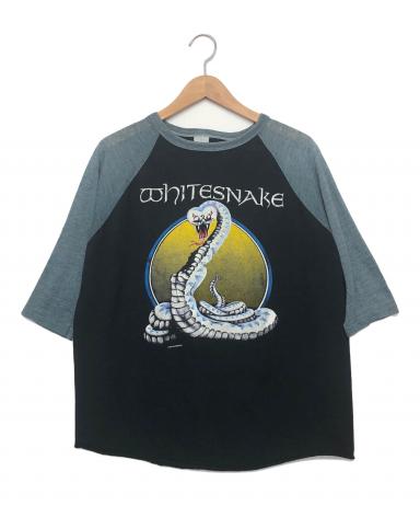 87年製·ビンテージ!ホワイトスネーク“アメリカツアー1987-88”　黒　L 中古・古着通販】Whitesnake (ホワイトスネイク) ホワイトスネーク