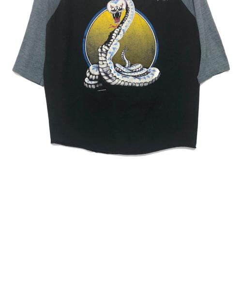 Whitesnake（ホワイトスネイク）Whitesnake (ホワイトスネイク) ホワイトスネーク 1987　バンドTシャツ ブラック×グレー サイズ:不明の古着・服飾アイテム