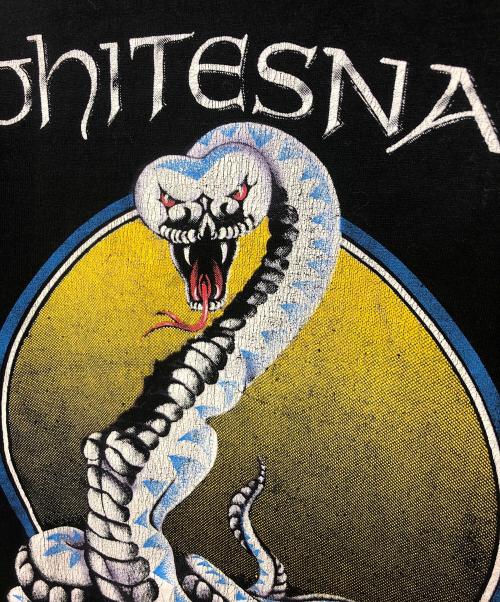 Whitesnake（ホワイトスネイク）Whitesnake (ホワイトスネイク) ホワイトスネーク 1987　バンドTシャツ ブラック×グレー サイズ:不明の古着・服飾アイテム