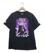 ALSTYLE APPAREL & ACTIVEWEARアレスタイルアパレル＆アクティブウェア）の古着「ダースベーダー　半袖カットソー」｜ブラック