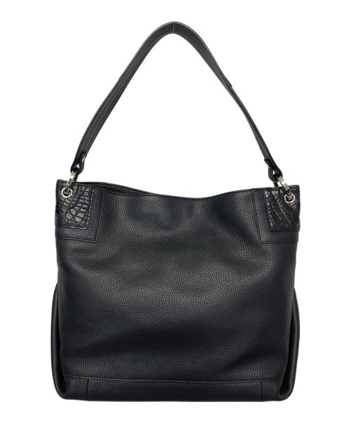 BEAUGRAND（ボーグラン）BEAUGRAND (ボーグラン) ワンショルダーバッグ ブラックの古着・服飾アイテム