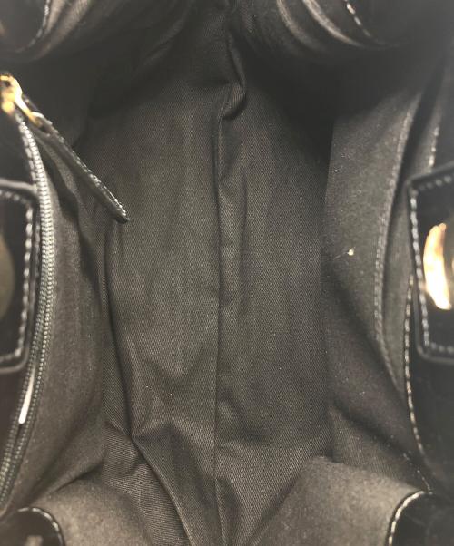 DEMELLIER（デメリエー）DEMELLIER (デメリエー) ハンドバッグ ブラックの古着・服飾アイテム