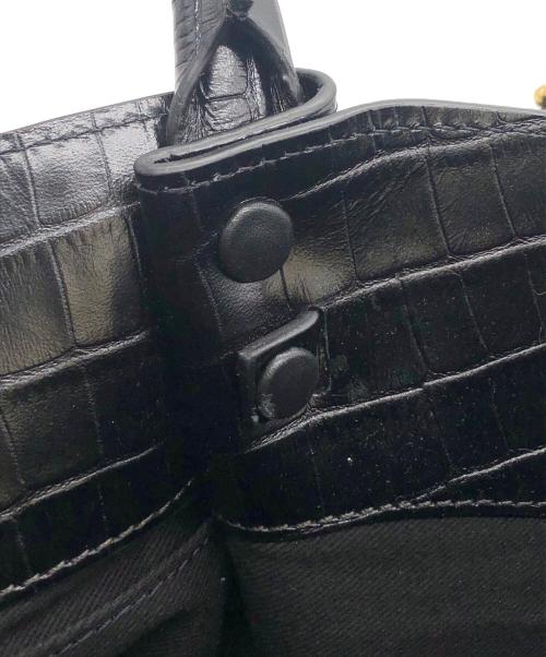 DEMELLIER（デメリエー）DEMELLIER (デメリエー) ハンドバッグ ブラックの古着・服飾アイテム