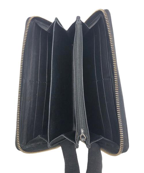 GUCCI（グッチ）GUCCI (グッチ) グッチシマ　長財布 ブラックの古着・服飾アイテム