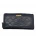 GUCCI（グッチ）の古着「グッチシマ　長財布」｜ブラック