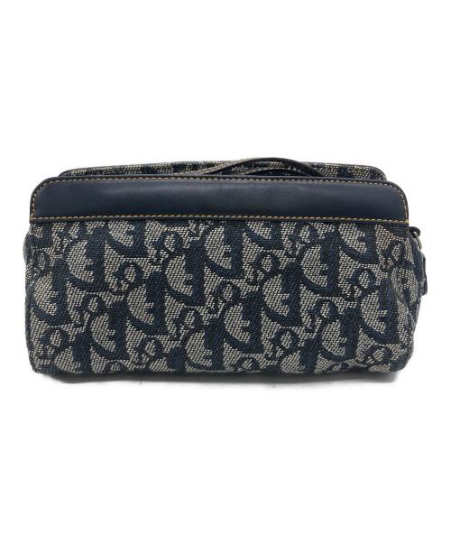 Christian Dior（クリスチャン ディオール）Christian Dior (クリスチャン ディオール) ポーチ ネイビーの古着・服飾アイテム