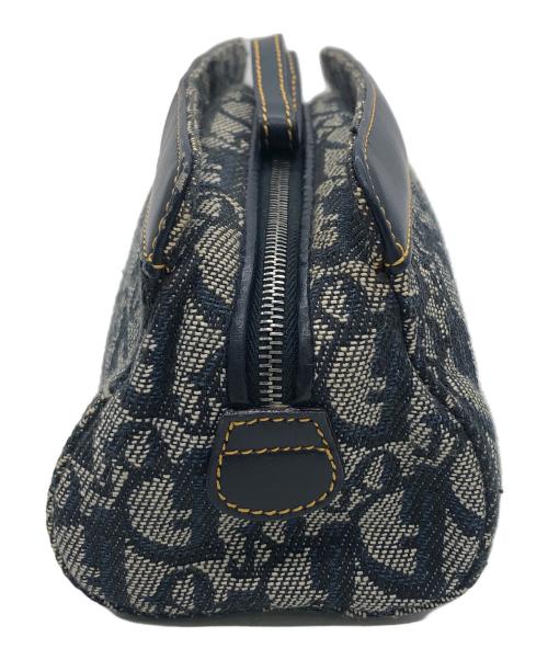 Christian Dior（クリスチャン ディオール）Christian Dior (クリスチャン ディオール) ポーチ ネイビーの古着・服飾アイテム