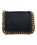 STELLA McCARTNEYステラマッカートニー）の古着「ファラベラ スモール フラップ ウォレット」｜ブラック