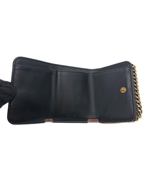 STELLA McCARTNEY（ステラマッカートニー）STELLA McCARTNEY (ステラマッカートニー) ファラベラ スモール フラップ ウォレット ブラックの古着・服飾アイテム