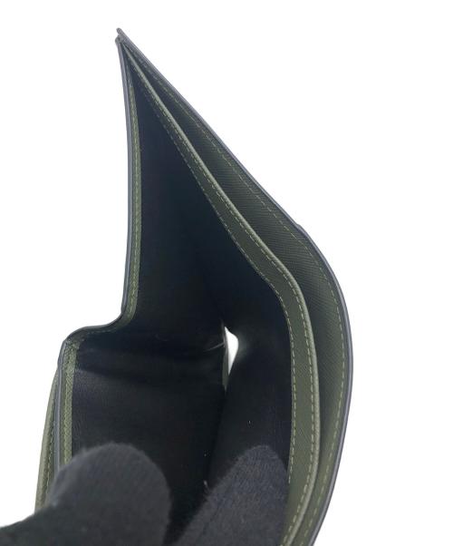 MARNI（マルニ）MARNI (マルニ) 2つ折り財布 グリーンの古着・服飾アイテム