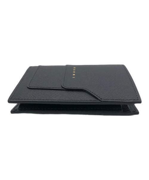 MARNI（マルニ）MARNI (マルニ) 2つ折り財布 ブラックの古着・服飾アイテム