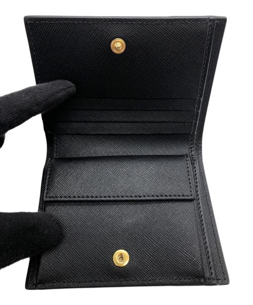 MARNI（マルニ）MARNI (マルニ) 2つ折り財布 ブラックの古着・服飾アイテム