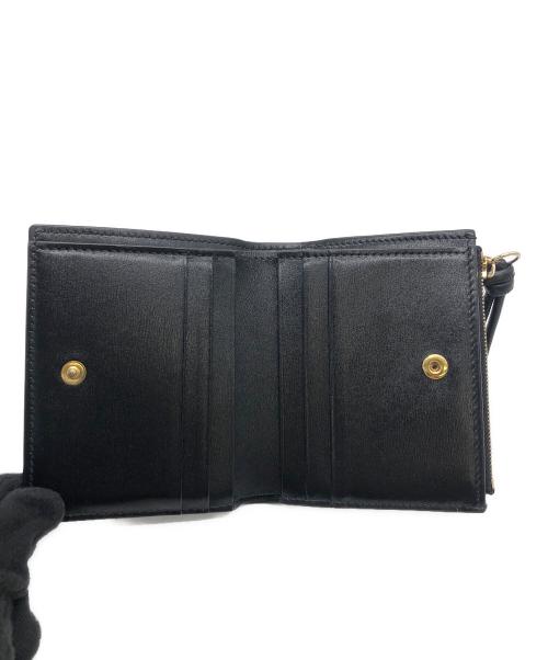 JIL SANDER（ジルサンダー）JIL SANDER (ジルサンダー) 2つ折り財布 ブラックの古着・服飾アイテム