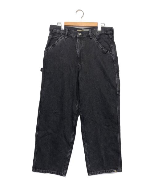 LEVI'S（リーバイス）LEVI'S (リーバイス) BEAUTY&YOUTH (ビューティーアンドユース) SILVERTAB カーペンターデニム ブラック サイズ:86cm (W34) 未使用品の古着・服飾アイテム