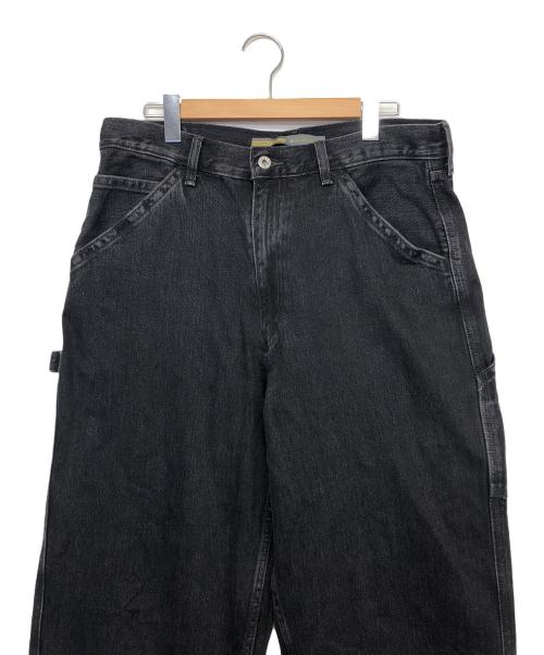 LEVI'S（リーバイス）LEVI'S (リーバイス) BEAUTY&YOUTH (ビューティーアンドユース) SILVERTAB カーペンターデニム ブラック サイズ:86cm (W34) 未使用品の古着・服飾アイテム