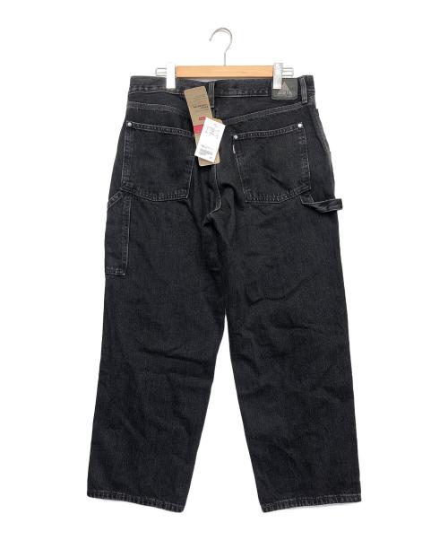 LEVI'S（リーバイス）LEVI'S (リーバイス) BEAUTY&YOUTH (ビューティーアンドユース) SILVERTAB カーペンターデニム ブラック サイズ:86cm (W34) 未使用品の古着・服飾アイテム