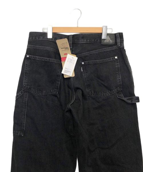 LEVI'S（リーバイス）LEVI'S (リーバイス) BEAUTY&YOUTH (ビューティーアンドユース) SILVERTAB カーペンターデニム ブラック サイズ:86cm (W34) 未使用品の古着・服飾アイテム