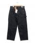 中古・古着 LEVI'S (リーバイス) BEAUTY&YOUTH (ビューティーアンドユース) SILVERTAB カーペンターデニム ブラック サイズ:86cm (W34) 未使用品：8000円
