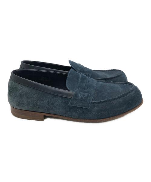 J.M.WESTON（ジェイエムウエストン）J.M.WESTON (ジェイエムウエストン) シグニチャーローファー 180 ネイビー サイズ:6Eの古着・服飾アイテム