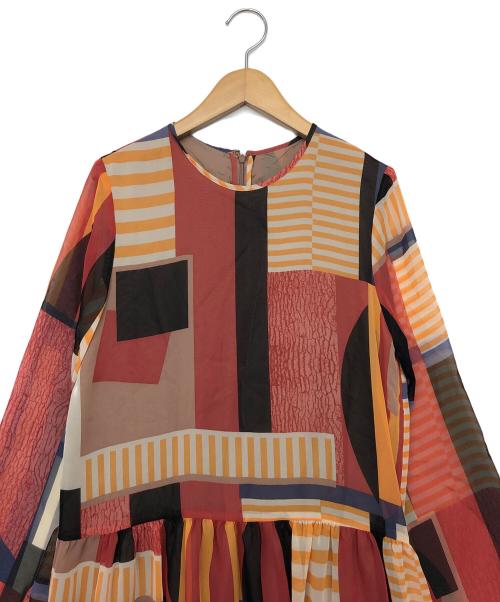 STEVEN ALAN（スティーブンアラン）STEVEN ALAN (スティーブンアラン) 長袖ワンピース レッド サイズ:S 未使用品の古着・服飾アイテム