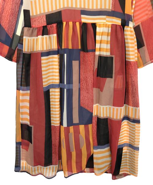 STEVEN ALAN（スティーブンアラン）STEVEN ALAN (スティーブンアラン) 長袖ワンピース レッド サイズ:S 未使用品の古着・服飾アイテム