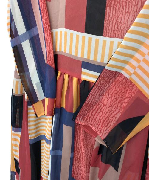 STEVEN ALAN（スティーブンアラン）STEVEN ALAN (スティーブンアラン) 長袖ワンピース レッド サイズ:S 未使用品の古着・服飾アイテム