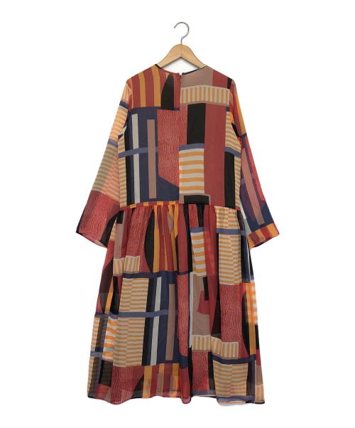 STEVEN ALAN（スティーブンアラン）STEVEN ALAN (スティーブンアラン) 長袖ワンピース レッド サイズ:S 未使用品の古着・服飾アイテム