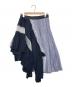 sacai（サカイ）の古着「プリーツスカート 17SS」｜ネイビー