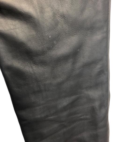 Schott（ショット）Schott (ショット) レザーパンツ ブラック サイズ:28の古着・服飾アイテム