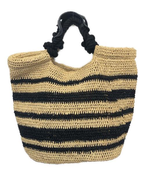 HELEN KAMINSKI（ヘレンカミンスキー）HELEN KAMINSKI (ヘレンカミンスキー) ハンドバッグ ベージュの古着・服飾アイテム