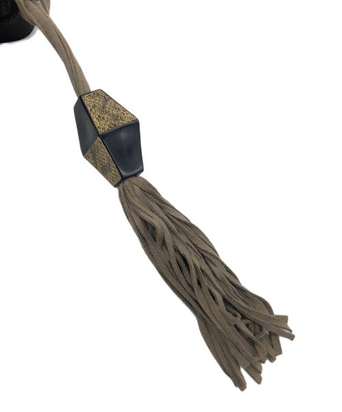 HELEN KAMINSKI（ヘレンカミンスキー）HELEN KAMINSKI (ヘレンカミンスキー) ハンドバッグ ベージュの古着・服飾アイテム