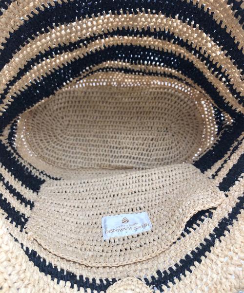 HELEN KAMINSKI（ヘレンカミンスキー）HELEN KAMINSKI (ヘレンカミンスキー) ハンドバッグ ベージュの古着・服飾アイテム