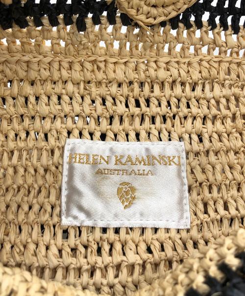 HELEN KAMINSKI（ヘレンカミンスキー）HELEN KAMINSKI (ヘレンカミンスキー) ハンドバッグ ベージュの古着・服飾アイテム