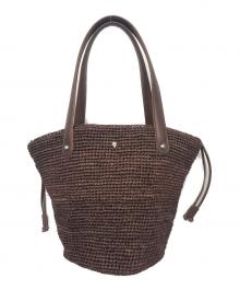 HELEN KAMINSKI（ヘレンカミンスキー）の古着「トートバッグ」｜ブラウン