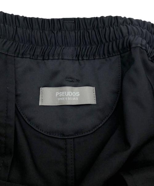 PSEUDOS（シュードス）PSEUDOS (シュードス) カーゴパンツ ブラック サイズ:2の古着・服飾アイテム