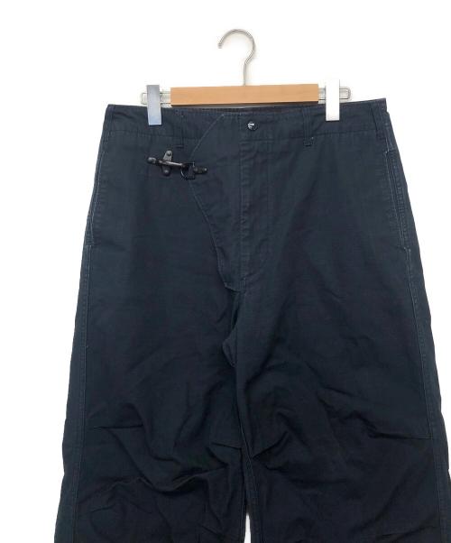 Engineered Garments（エンジニアドガーメンツ）Engineered Garments (エンジニアードガーメンツ) フロントフック ワイドパンツ ネイビー サイズ:Mの古着・服飾アイテム