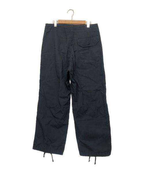Engineered Garments（エンジニアドガーメンツ）Engineered Garments (エンジニアードガーメンツ) フロントフック ワイドパンツ ネイビー サイズ:Mの古着・服飾アイテム