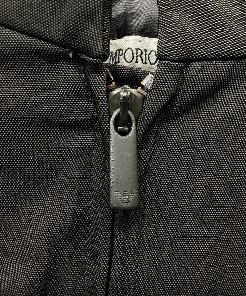 EMPORIO ARMANI（エンポリオアルマーニ）EMPORIO ARMANI (エンポリオアルマーニ) 中綿ジャケット ブラック サイズ:50の古着・服飾アイテム