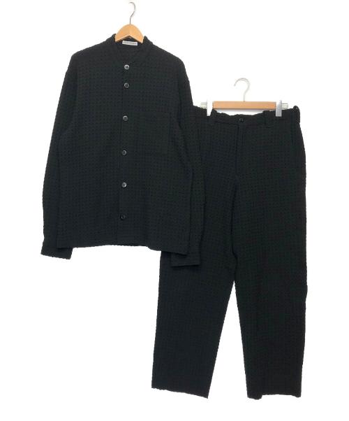 EMPORIO ARMANI（エンポリオ アルマーニ）EMPORIO ARMANI (エンポリオアルマーニ) セットアップ ブラック サイズ:50の古着・服飾アイテム