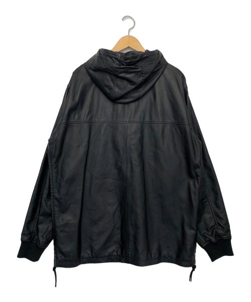 AVIREX（アヴィレックス）AVIREX (アヴィレックス) レザージャケット ブラック サイズ:XLの古着・服飾アイテム