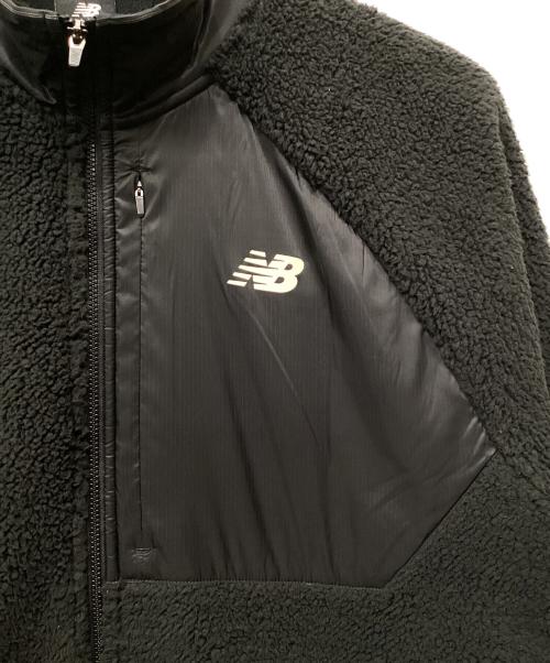 NEW BALANCE（ニューバランス）NEW BALANCE (ニューバランス) フリースジャケット ブラック サイズ:Ｌの古着・服飾アイテム
