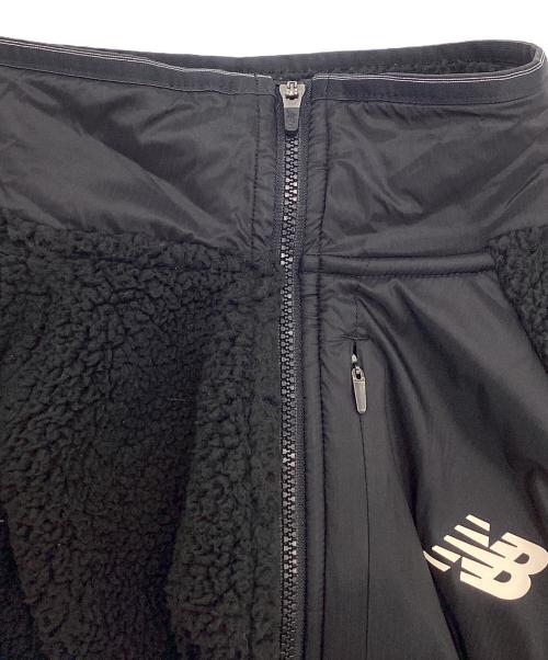 NEW BALANCE（ニューバランス）NEW BALANCE (ニューバランス) フリースジャケット ブラック サイズ:Ｌの古着・服飾アイテム