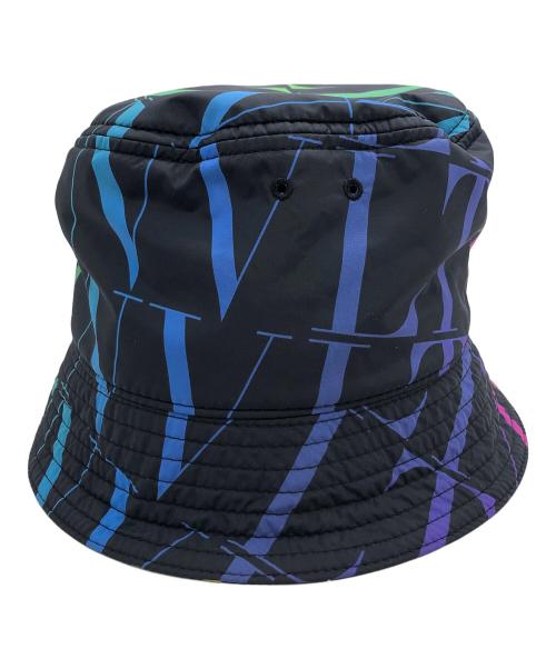 VALENTINO GARAVANI（ヴァレンティノ・ガラヴァーニ）VALENTINO GARAVANI (ヴァレンティノ・ガラヴァーニ) バケットハット ブラック サイズ:57の古着・服飾アイテム