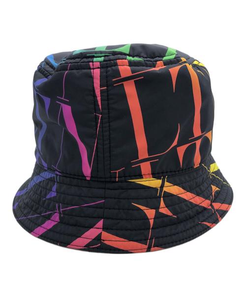 VALENTINO GARAVANI（ヴァレンティノ・ガラヴァーニ）VALENTINO GARAVANI (ヴァレンティノ・ガラヴァーニ) バケットハット ブラック サイズ:57の古着・服飾アイテム