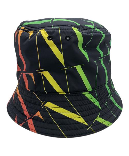 VALENTINO GARAVANI（ヴァレンティノ・ガラヴァーニ）VALENTINO GARAVANI (ヴァレンティノ・ガラヴァーニ) バケットハット ブラック サイズ:57の古着・服飾アイテム