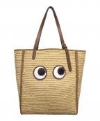 ANYA HINDMARCHアニヤ・ハインドマーチ）の古着「カゴバッグ」｜ベージュ