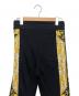 中古・古着 VERSACE (ヴェルサーチェ) バロッコロゴ トラック パンツ ブラック サイズ:XS：13000円